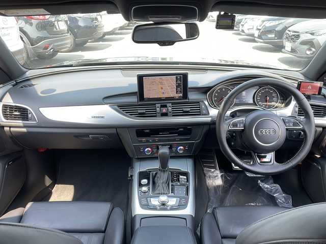 アウディ Ａ６ アバント 2．0 TFSI クワトロ 道北・旭川 2017(平29)年 6.4万km 黒 メーカーOPメモリーナビ(BT/CD/SD/フルセグ)/レザーシート/全方位カメラ/パドルシフト/パワーバックドア/コーナーセンサー/社外エンジンスターター/革巻きステアリング/前後ドライブレコーダー/スマートキー/保証書/取説