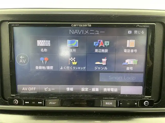 ダイハツ キャスト スタイル G SAⅡ 富山県 2016(平28)年 6.9万km プラムブラウンクリスタルマイカ 4WD/社外ナビ(AM/FM/CD/DVD/BT)/フルセグTV/バックカメラ/衝突軽減ブレーキ/アイドリングストップ/後方コーナーセンサー/純正AW/純正フロアマット/オートライト/LEDヘッドライト/フォグランプ/電動格納ミラー/バニティミラー/ドアバイザー/プッシュスタート/取扱説明書/保証書