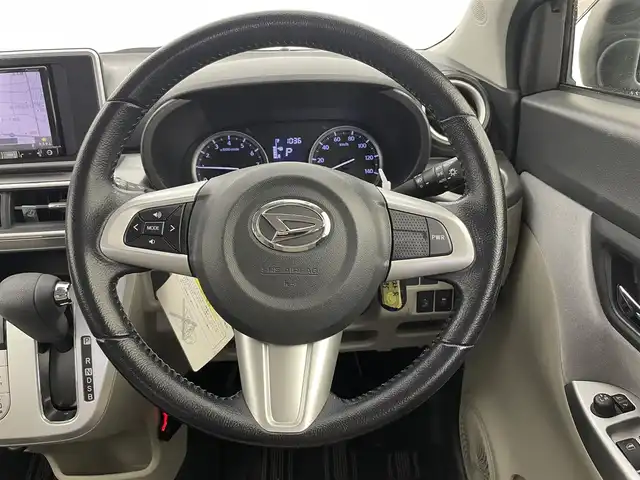 ダイハツ キャスト スタイル G SAⅡ 富山県 2016(平28)年 6.9万km プラムブラウンクリスタルマイカ 4WD/社外ナビ(AM/FM/CD/DVD/BT)/フルセグTV/バックカメラ/衝突軽減ブレーキ/アイドリングストップ/後方コーナーセンサー/純正AW/純正フロアマット/オートライト/LEDヘッドライト/フォグランプ/電動格納ミラー/バニティミラー/ドアバイザー/プッシュスタート/取扱説明書/保証書