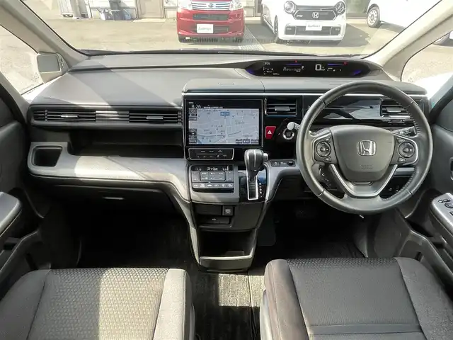 ホンダ ステップワゴン スパーダ ホンダセンシング 静岡県 2020(令2)年 4.2万km プレミアムスパークルブラックパール 1オーナー　/衝突軽減B /車線逸脱/ACC /Gathiersナビ/DIATONEサウンドシステム　/地デジ　/Bカメラ　/両側パワスラ　/わくわくゲート　/ステアリングスイッチ  /パドルシフト  /スマートキー /スペアキー  /保証書/取説