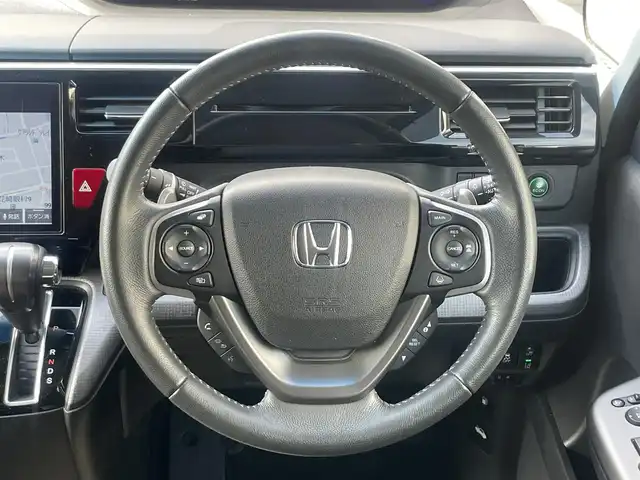 ホンダ ステップワゴン スパーダ ホンダセンシング 静岡県 2020(令2)年 4.2万km プレミアムスパークルブラックパール 1オーナー　/衝突軽減B /車線逸脱/ACC /Gathiersナビ/DIATONEサウンドシステム　/地デジ　/Bカメラ　/両側パワスラ　/わくわくゲート　/ステアリングスイッチ  /パドルシフト  /スマートキー /スペアキー  /保証書/取説