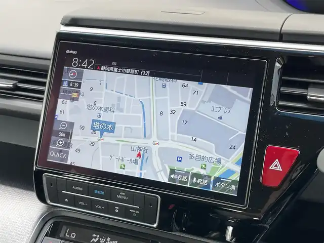 ホンダ ステップワゴン スパーダ ホンダセンシング 静岡県 2020(令2)年 4.2万km プレミアムスパークルブラックパール 1オーナー　/衝突軽減B /車線逸脱/ACC /Gathiersナビ/DIATONEサウンドシステム　/地デジ　/Bカメラ　/両側パワスラ　/わくわくゲート　/ステアリングスイッチ  /パドルシフト  /スマートキー /スペアキー  /保証書/取説