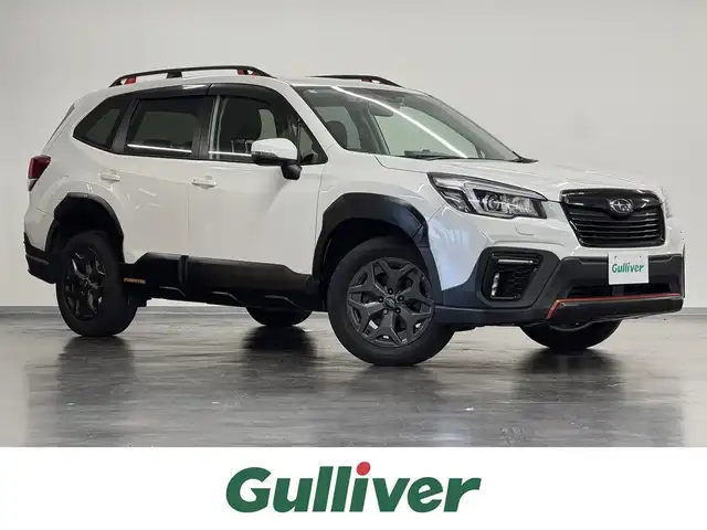 スバル フォレスター X－ブレイク 三重県 2018(平30)年 3.1万km クリスタルホワイトP 2.5L ガソリン/フルタイム4WD/MTモード付フロアCVT/純正 8インチナビ CN-LR840D/（FM/AM/SD/iPod/TV/USB/Bluetooth/MEMORY MUSIC/CD/DVD/HDMI/VTR/CarPlay/AndroidAuto）/リヤビューモニター＆サイドビューモニター/ドライブレコーダー前方/ETC/EyeSight/・プリクラッシュブレーキ/・アクティブレーンキープ/・AT誤発進/誤後進抑制制御/・車線逸脱警報＆ふらつき警報/・全車速追従機能付クルコン/・先行車発進お知らせ機能/・後退時ブレーキサポート（パーキングセンサー）/・スバルリヤビークルディテクション（SRVD：後側方警戒支援システム）/装備/・撥水ハーフレザーシート/・8wayパワーシート（Dメモリー付/N）/・シートヒーター（D/N/2nd左右）/・ステアリングヒーター/・パドルシフト/・オートライト＆ワイパー/・ステアリング連動LEDヘッドランプ（SRH）/・ルーフレール/・左右独立オートエアコン/・電子パーキングブレーキ/・パドルシフト/・ステアリングスイッチ/・保/取/ナビ取/・純正17inAW/フェンダー・サイドドア・バックドア各ガーニッシュ（社外品）/など