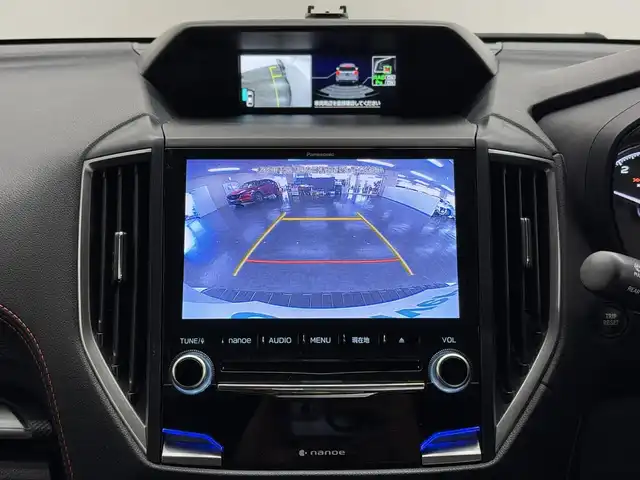 スバル フォレスター X－ブレイク 三重県 2018(平30)年 3.1万km クリスタルホワイトP 2.5L ガソリン/フルタイム4WD/MTモード付フロアCVT/純正 8インチナビ CN-LR840D/（FM/AM/SD/iPod/TV/USB/Bluetooth/MEMORY MUSIC/CD/DVD/HDMI/VTR/CarPlay/AndroidAuto）/リヤビューモニター＆サイドビューモニター/ドライブレコーダー前方/ETC/EyeSight/・プリクラッシュブレーキ/・アクティブレーンキープ/・AT誤発進/誤後進抑制制御/・車線逸脱警報＆ふらつき警報/・全車速追従機能付クルコン/・先行車発進お知らせ機能/・後退時ブレーキサポート（パーキングセンサー）/・スバルリヤビークルディテクション（SRVD：後側方警戒支援システム）/装備/・撥水ハーフレザーシート/・8wayパワーシート（Dメモリー付/N）/・シートヒーター（D/N/2nd左右）/・ステアリングヒーター/・パドルシフト/・オートライト＆ワイパー/・ステアリング連動LEDヘッドランプ（SRH）/・ルーフレール/・左右独立オートエアコン/・電子パーキングブレーキ/・パドルシフト/・ステアリングスイッチ/・保/取/ナビ取/・純正17inAW/フェンダー・サイドドア・バックドア各ガーニッシュ（社外品）/など