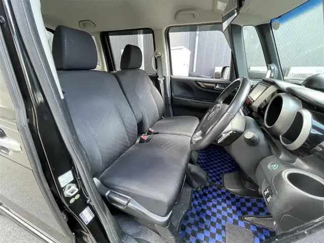 ホンダ Ｎ ＢＯＸ カスタム G ターボパッケージ 滋賀県 2012(平24)年 8.2万km クリスタルブラックパール ●ALPINEナビ/（フルセグ/CD/DVD/Bluetooth）/●クルーズコントロール/●LEDライト/●オートライト/●両側電動スライドドア/●革巻きステアリング/●ステアリングスイッチ/●パドルシフト/●電動格納ウインカーミラー/●ETC/●プッシュスタート/●スマートキー/●スペアキー１本/●横滑り防止装置/●純正15インチアルミホイール/●保証書/●取扱説明書