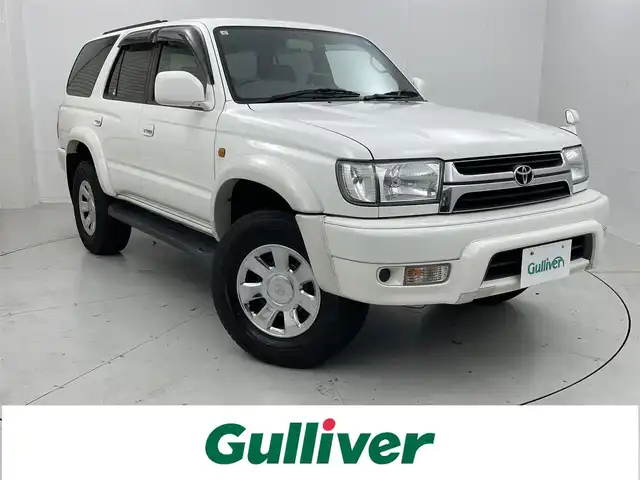 トヨタ ハイラックス サーフ SSR－V 茨城県 2000(平12)年 5.5万km ホワイト/ホワイト 4WD/ポータブルナビ/純正オーディオ/ETC/ルーフレール/キーレス/ドアバイザー/純正フロアマット