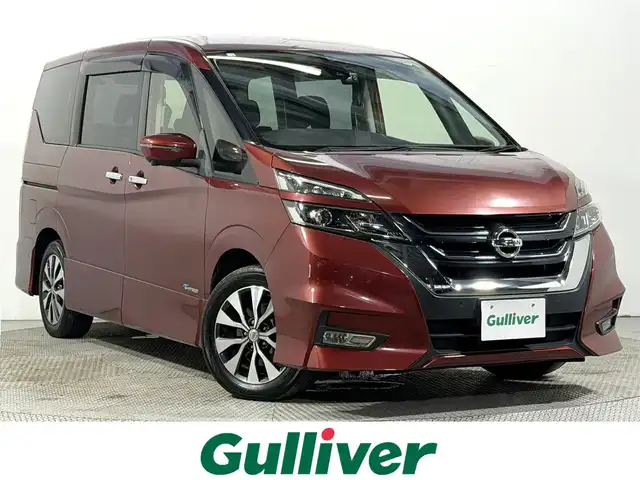 日産 セレナ ハイウェイスター 大阪府 2016(平28)年 6.7万km マルーンレッド 純正9incナビTV 360カメラ フリップダウンモニター クルーズコントロール 衝突軽減ブレーキ レーンアシスト 両側パワースライドドア パークアシスト クリアランスソナー 前後ドライブレコーダー ETC