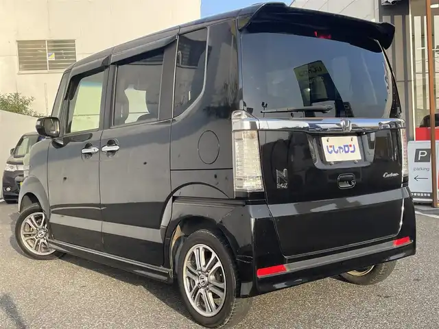 ホンダ Ｎ ＢＯＸ カスタム SSパッケージ 千葉県 2014(平26)年 8.6万km スマートブラック (株)IDOMが運営する【じしゃロン八千代店】の自社ローン専用車両になります。/こちらは現金またはオートローンご利用時の価格です。自社ローンご希望の方は別途その旨お申付け下さい/両側パワースライドドア/プッシュスタート