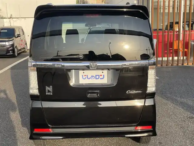 ホンダ Ｎ ＢＯＸ カスタム SSパッケージ 千葉県 2014(平26)年 8.6万km スマートブラック (株)IDOMが運営する【じしゃロン八千代店】の自社ローン専用車両になります。/こちらは現金またはオートローンご利用時の価格です。自社ローンご希望の方は別途その旨お申付け下さい/両側パワースライドドア/プッシュスタート