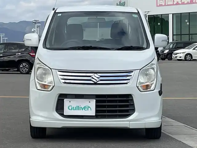 スズキ ワゴンＲ FX－LTD 佐賀県 2013(平25)年 13.4万km パールホワイト 7型DVDナビ(CD/DVD/ワンセグTV)/アイドリングストップ/プッシュスタート/スマートキー/シガーソケット/ISOFIX/サイドポール/ヘッドライトレベライザー/電動格納ミラー/フロアマット/ドアバイザー/現状サマー(純正AW)(155/65/R14)/TOYO NANOENERGY 3