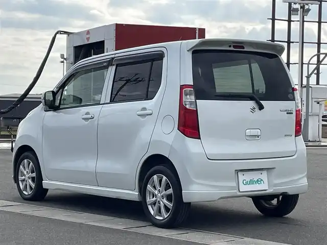 スズキ ワゴンＲ FX－LTD 佐賀県 2013(平25)年 13.4万km パールホワイト 7型DVDナビ(CD/DVD/ワンセグTV)/アイドリングストップ/プッシュスタート/スマートキー/シガーソケット/ISOFIX/サイドポール/ヘッドライトレベライザー/電動格納ミラー/フロアマット/ドアバイザー/現状サマー(純正AW)(155/65/R14)/TOYO NANOENERGY 3