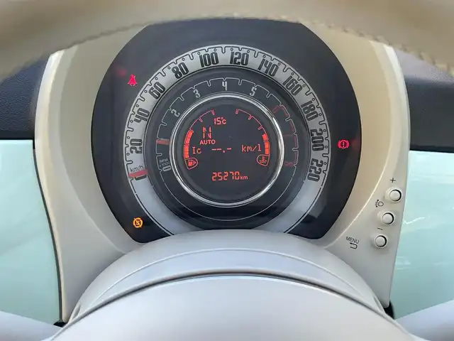 フィアット ５００ ツインエア ポップ 静岡県 2021(令3)年 2.6万km Ｌグリーン 純正ディスプレイオーディオ/USB/BT/前後純正ドライブレコーダー/ETC/純正フロアマット/純正15インチAW/キーレス/スペアキー/保証書/取扱説明書/R6点検記録簿有