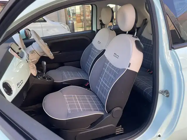 フィアット ５００ ツインエア ポップ 静岡県 2021(令3)年 2.6万km Ｌグリーン 純正ディスプレイオーディオ/USB/BT/前後純正ドライブレコーダー/ETC/純正フロアマット/純正15インチAW/キーレス/スペアキー/保証書/取扱説明書/R6点検記録簿有