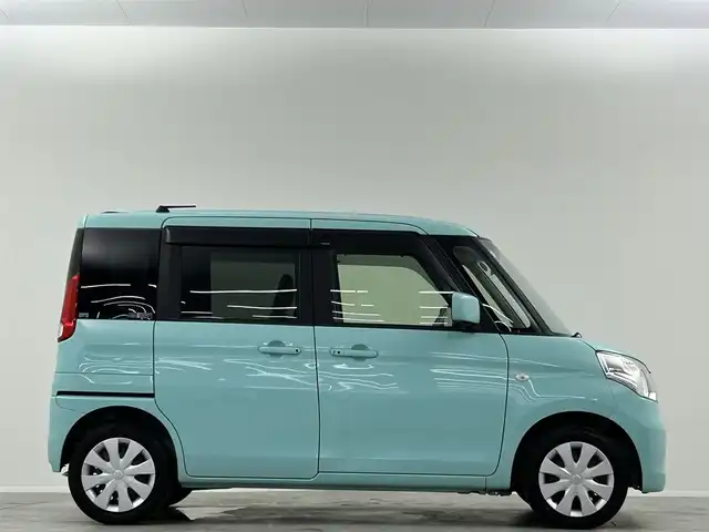 スズキ スペーシア X 埼玉県 2015(平27)年 3.8万km フレンチミントPM 純正ナビ　全方位カメラ　シートヒーター　両側電動　前後ドライブレコーダー　フルセグTV　CD　DVD　BT　レーンアシスト　衝突被害軽減システム　スペアキー　横滑り防止装置　アンチブレーキシステム