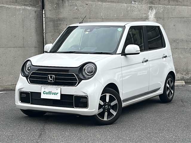 ホンダ Ｎ ＯＮＥ プレミアム 愛知県 2022(令4)年 4.1万km プラチナホワイトパール 社外ナビ/フルセグTV・CD・DVD・SD・Bluetooth/バックカメラ/ホンダセンシング/路外逸脱抑制システム/パーキングセンサーシステム/ビークルスタビリティアシスト/アクティブクルーズコントロール/レーンキーピングアシスト/電子制御パーキングブレーキ/前席シートヒーター/オートブレーキホールド/LEDヘッドライト(オートライト)/LEDフォグランプ/ステアリングスイッチ/充電用USBジャック（急速充電対応タイプ2個＋ギャザズ ナビゲーション接続用USBジャック1個）/ビルドインETC/コムテック製前後ドライブレコーダー/スマートキー/プッシュスタート/純正フロアマット/保証書/取扱説明書/スペアスマートキー