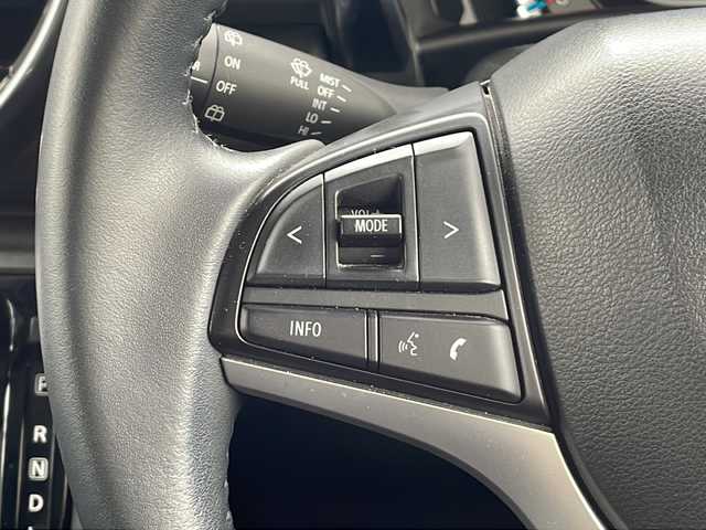スズキ ハスラー Jスタイル 静岡県 2021(令3)年 3.5万km オフブルーメタリック/ガンメタリック2トーンルーフ 純正9インチナビ/地デジTV/Bleutooth/バック/全周囲カメラ/レーダーブレーキサポート/シートヒーター/純正15インチAW/スマートキー/スペアキー/LEDヘッドライト