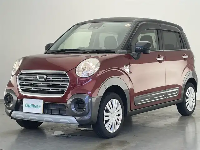 ダイハツ キャスト アクティバ X リミテッド SAⅢ 愛知県 2019(令1)年 4.8万km ファイアークォーツレッドM 純正ナビ　スマートアシストIII　禁煙　フルセグ　DVD　ETC　バックカメラ　ドラレコ　衝突軽減　シートヒーター　車線逸脱　オートハイビーム　アイドリングストップ　純正マット　プッシュスタート　USB　スマートキー　