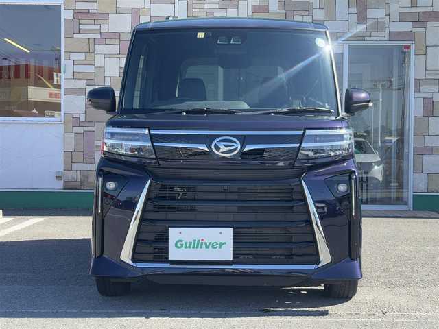 ダイハツ タント カスタム RS 徳島県 2022(令4)年 2.9万km クールバイオレットクリスタルシャイン ワンオーナー/純正9インチナビ/（BT/CD/SD/フルセグTV）/バックカメラ/ビルトインETC/両側パワースライドドア/前席シートヒーター/LEDヘッドライト/オートライト/ステアリングスイッチ/プッシュスタート/オートブレーキホールド/電動パーキングブレーキ/スマートキー/スペアキー1本/純正15インチアルミホイール/保証書・取扱説明書有り