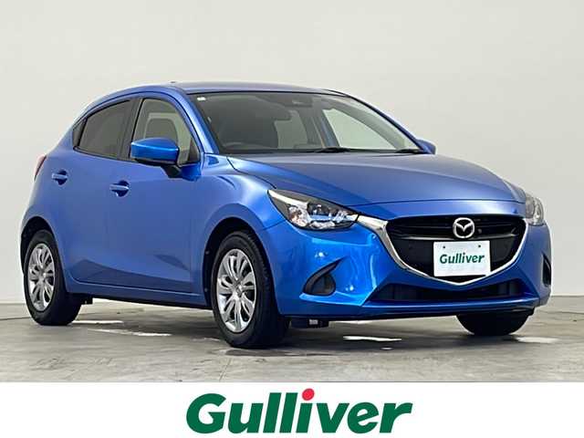 マツダ デミオ 13S 千葉県 2018(平30)年 3.1万km ダイナミックブルーマイカ 禁煙車/ワンオーナー/i-ACTIVSENSE/・スマートシティーブレーキサポート/・BSM/・車線逸脱警報システム/・パーキングセンサー/マツダコネクト/Bluetooth/CD/DVD/AUX/フルセグ/アラウンドビューモニター/純正フロアマット/LEDオートライト/シートヒーター/オートエアコン/アイドリングストップ/USBポート/プッシュスタート/スマートキー/取扱説明書/保証書