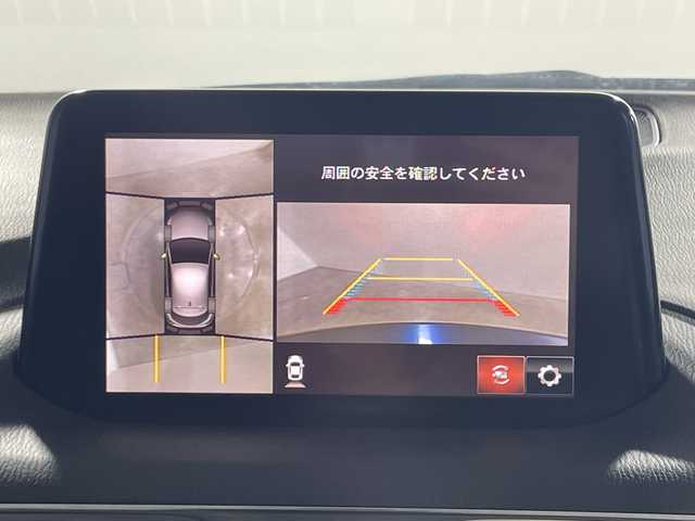 マツダ アクセラ スポーツ 15S プロアクティブ 神奈川県 2018(平30)年 2.6万km ディープクリスタルブルーマイカ マツダコネクトSDナビゲーション/フルセグ　CD　DVD　Bluetooth　USB　AM FM /360度ビューカメラ/ヘッドアップディスプレイ/ブラインドスポットモニタリング/クルーズコントロール/スマートシティブレーキサポート/レーンキープアシストシステム/交通標識認識機能/ドライバーアテンションアラート/フロントリアソナー/アイドリングストップ/スポーツモード/革巻きステアリング/パドルシフト/純正前方ドライブレコーダー/自動防眩ミラー/ETC/プッシュスタート/スマートキー/アダブティブLEDヘッドランプ/オートライト/純正16インチアルミホイール