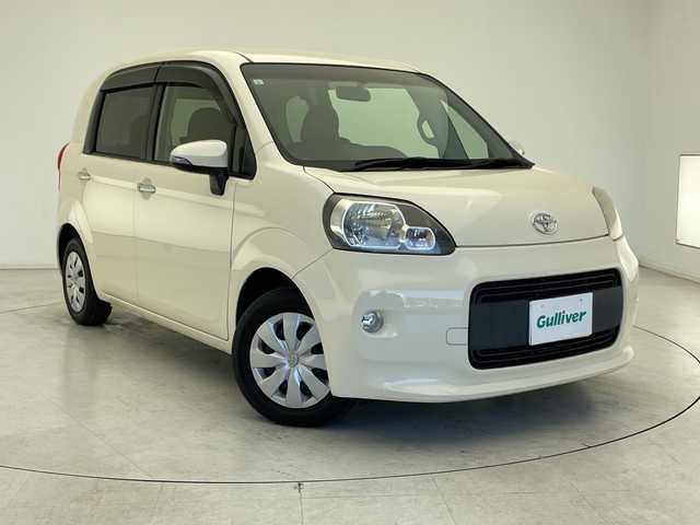 トヨタ ポルテ X 千葉県 2013(平25)年 3.6万km クリームベージュ 純正7インチナビ（NSCP-W62）/　（Bluetooth/CD/TV）/バックカメラ/アイドリングストップ/スタートボタン/パワーステアリング/ステアリングスイッチ/片側パワースライドドア/純正フロアマット/電格ミラー/ドアバイザー/フォグランプ