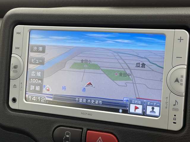 トヨタ ポルテ X 千葉県 2013(平25)年 3.6万km クリームベージュ 純正7インチナビ（NSCP-W62）/　（Bluetooth/CD/TV）/バックカメラ/アイドリングストップ/スタートボタン/パワーステアリング/ステアリングスイッチ/片側パワースライドドア/純正フロアマット/電格ミラー/ドアバイザー/フォグランプ