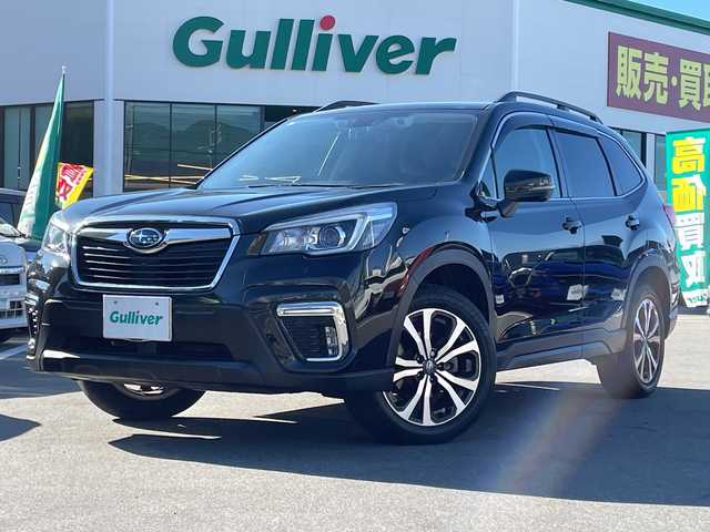 スバル フォレスター プレミアム 長野県 2019(令1)年 4.2万km クリスタルブラックシリカ ８インチ純正ナビ/(CN-FX800DFD)/Bluetooth Audio/ビルドインＥＴＣ/バックカメラ/フロント/サイドカメラ/追従クルーズコントロール/コーナーセンサー/電動リアゲート/ステアリングヒーター/ステアリングスイッチ/本革巻ステアリング/パドルシフト/デジタルインナーミラー/パワーシートＤ＋Ｎ席/シートヒーター（全席）/純正フロアマット/プッシュスタート/オートライト/フォグランプ/ドアバイザー/トノカバー/スマートキー/スペアキー×１/横滑り防止機能/盗難防止機能