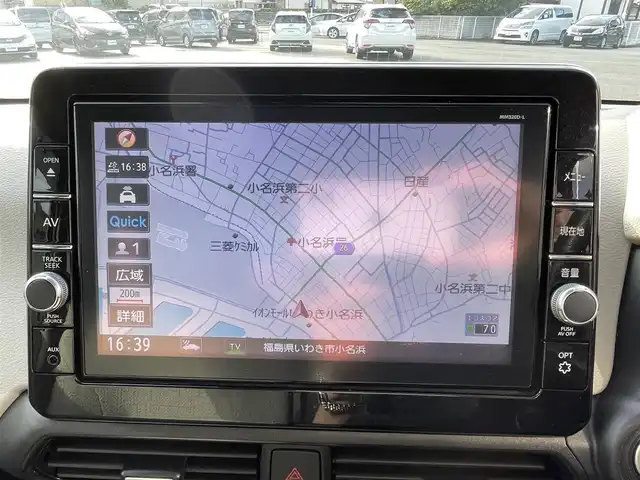 日産 デイズ X 福島県 2020(令2)年 3.3万km ソーダブルーM (株)IDOMが運営する【じしゃロンいわき店】の自社ローン専用車両になります。こちらは現金またはオートローンご利用時の価格です。自社ローンご希望の方は別途その旨お申付け下さい/登録時走行距離32160km/純正ナビゲーション/アラウンドビューモニター/バックカメラ/プッシュスタート/スマートキー/エマージェンシーブレーキ/アイドリングストップ/純正アルミホイール/クルーズコントロール/ナビ連動ドライブレコーダー