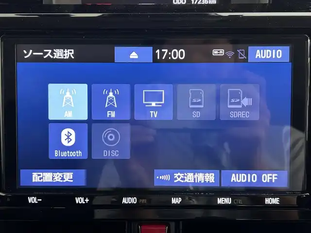 トヨタ ルーミー カスタムG 道央・札幌 2021(令3)年 1.8万km ブラックマイカメタリック/ブリリアントカッパークリスタルマイカ 2トーン ・４WD/・寒冷地仕様/・ディーラーオプション９インチSDナビ/・CD/DVD/BT/SD/フルセグTV/・バックカメラ/・ステアリングスイッチ/・ビルトインETC/・スマートアシスト/・プリクラッシュセーフティ/・レーンキープアシスト/・レーダークルーズコントロール/・アイドリングストップ/・電動パーキングブレーキ/・ブレーキホールド/・両側パワースライドドア/・D席＋N席ヒートヒーター/・２列目サンシェード/・シートバックテーブル/・オートマチックハイビーム/・オートライト/・LEDヘッドライト/・LEDフォグランプ/・LEDデイライト/・ドアミラーウィンカー/・オートリトラクタブルドアミラー/・ドアバイザー/・純正フロアマット/・プッシュスタート/・スマートキー/・純正１４インチAW（夏）