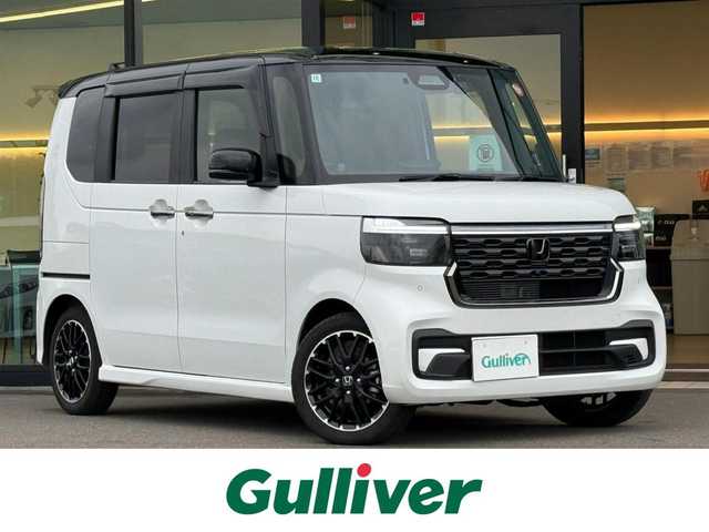 ホンダ Ｎ ＢＯＸ カスタム ターボ コーディネートS 東京都 2024(令6)年 1万km 白Ⅱ ワンオーナー /純正ナビ/（フルセグTV/CD/DVD/SD/Apple car play/Android Auto/USB/Bluetooth/HDMI）/BLAM　ツイーター/バックカメラ/全周囲/ブラックレザーシート/両側パワースライドドア/レーダークルーズコントロール/路線逸脱抑制機能/踏み間違い衝突軽減システム/パーキングセンサー警報/スマートキー/プッシュスタート/ドライブレコーダー　Ｆ/Ｒ/オートライト/LEDヘッドライト/革巻きステアリング/ステアリングスイッチ/パドルシフト/ISOFIX/リアプライバシーガラス/電動格納ウインカーミラー/ETC/ドアバイザー/ライトレべライザー/記録簿/新車時保証書/取扱説明書