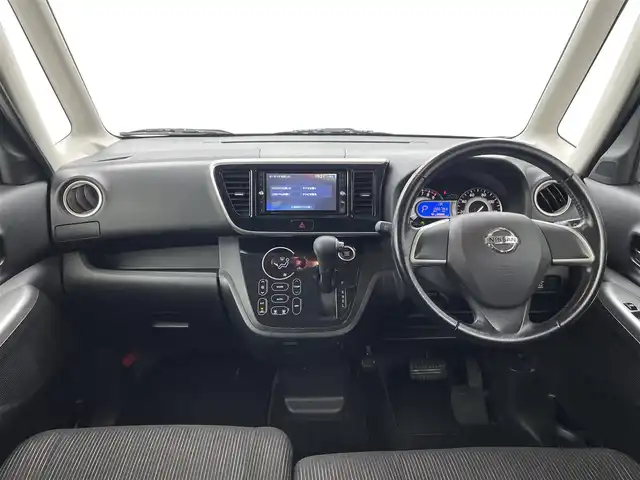 日産 デイズ ルークス ハイウェイスターX 福井県 2014(平26)年 8.6万km モカブラウンP clarionナビ/・Bluetooth/CD/DVD/フルセグTV/純正14インチAW/ビルトインETC/ベンチシート/パワースライドドア/全方位カメラ/プッシュスタート/スマートキー/アイドリングストップ