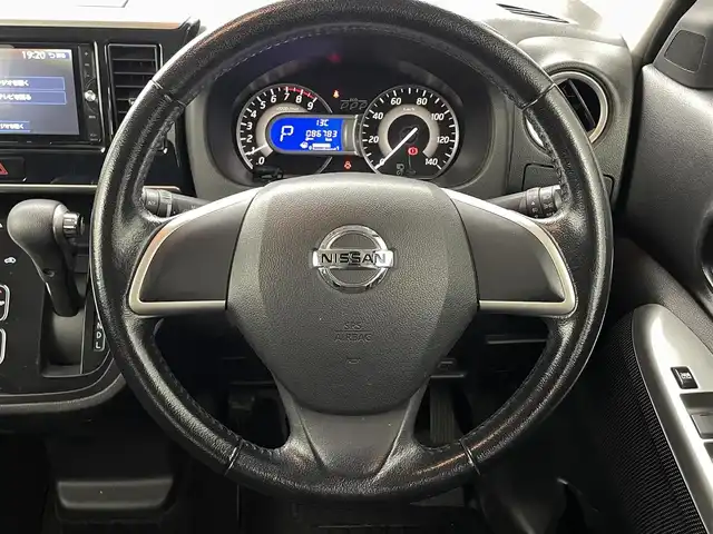 日産 デイズ ルークス ハイウェイスターX 福井県 2014(平26)年 8.6万km モカブラウンP clarionナビ/・Bluetooth/CD/DVD/フルセグTV/純正14インチAW/ビルトインETC/ベンチシート/パワースライドドア/全方位カメラ/プッシュスタート/スマートキー/アイドリングストップ