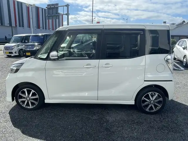 日産 デイズ ルークス ハイウェイスター Gターボ 宮崎県 2018(平30)年 8.2万km ホワイトパール じしゃロン成約済み　落札不可//フルセグテレビ//バックカメラ//アイドリングストップ//ウィンカーミラー//両側パワースライドドア//ETC//全方位カメラ//スペアキー×１//取扱説明書