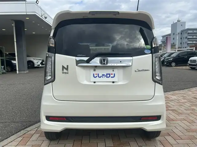 ホンダ Ｎ ＷＧＮ G ターボパッケージ 新潟県 2014(平26)年 6万km プレミアムホワイトパール (株)IDOMが運営する【じしゃロン新潟店】の自社ローン専用車両になります。/こちらは現金またはオートローンご利用時の価格です。自社ローンご希望の方は別途その旨お申付け下さい/プッシュスタート/スペアキー/純正ナビ/CD、DVD、AM、FM視聴可能(走行時可能)/バックカメラ/ETC/クルーズコントロール/本革巻きステアリング/ウインカーミラー