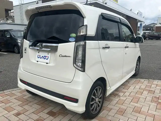 ホンダ Ｎ ＷＧＮ G ターボパッケージ 新潟県 2014(平26)年 6万km プレミアムホワイトパール (株)IDOMが運営する【じしゃロン新潟店】の自社ローン専用車両になります。/こちらは現金またはオートローンご利用時の価格です。自社ローンご希望の方は別途その旨お申付け下さい/プッシュスタート/スペアキー/純正ナビ/CD、DVD、AM、FM視聴可能(走行時可能)/バックカメラ/ETC/クルーズコントロール/本革巻きステアリング/ウインカーミラー