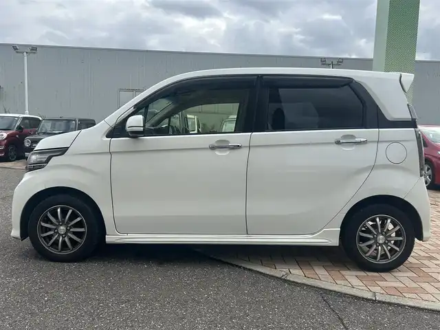 ホンダ Ｎ ＷＧＮ G ターボパッケージ 新潟県 2014(平26)年 6万km プレミアムホワイトパール (株)IDOMが運営する【じしゃロン新潟店】の自社ローン専用車両になります。/こちらは現金またはオートローンご利用時の価格です。自社ローンご希望の方は別途その旨お申付け下さい/プッシュスタート/スペアキー/純正ナビ/CD、DVD、AM、FM視聴可能(走行時可能)/バックカメラ/ETC/クルーズコントロール/本革巻きステアリング/ウインカーミラー