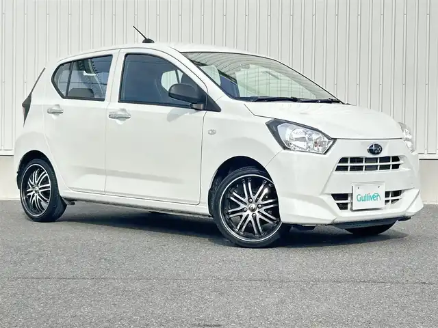 スバル プレオ プラス F 群馬県 2018(平30)年 2.9万km ホワイトIII 社外HDDナビ/(FM/AM/Bluetooth/SD)/ETC/ドラレコ　DRV830/LEDヘッドライト/アイドリングストップ/ABS/横滑り防止装置/取扱説明書