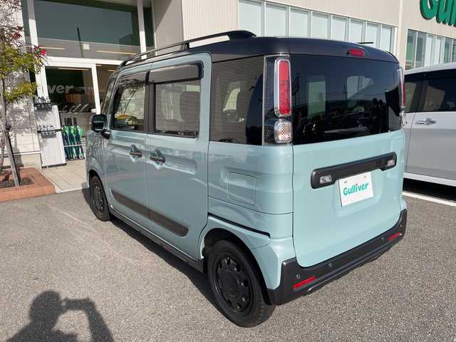 スズキ スペーシア ギア HYBRID XZターボ 石川県 2020(令2)年 5.6万km オフブルーメタリック/ガンメタリック2トーンルーフ 社外オーディオ　ＥＴＣ　スマートキー　Ｐスタート　シートヒーター　レーダーブレーキ　ベンチシート　ＬＥＤヘッドライト　オートライト　両側パワスラ　クルーズコントロール
