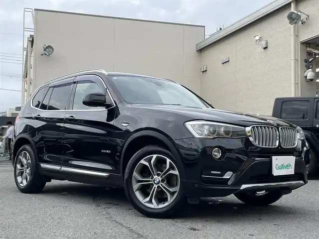 ＢＭＷ Ｘ３ xDrive20i Xライン 和歌山県 2015(平27)年 4.8万km サファイアブラックP 純正メーカーナビ・USB・Bluetooth/全周囲カメラ/ドライブレコーダー/パワーバックドア/クルーズコントロール/前席シートヒーター　/前席パワーシート　　/ヒルディセントコントロール/パーキングアシスト/ETC/プッシュスタート/アイドリングストップ/レーダー探知機/ドライビングモード（ECO RT/SPORT）/横滑り制御機能/コーナーセンサー