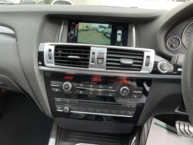 ＢＭＷ Ｘ３ xDrive20i Xライン 和歌山県 2015(平27)年 4.8万km サファイアブラックP 純正メーカーナビ・USB・Bluetooth/全周囲カメラ/ドライブレコーダー/パワーバックドア/クルーズコントロール/前席シートヒーター　/前席パワーシート　　/ヒルディセントコントロール/パーキングアシスト/ETC/プッシュスタート/アイドリングストップ/レーダー探知機/ドライビングモード（ECO RT/SPORT）/横滑り制御機能/コーナーセンサー