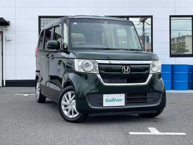 ホンダ Ｎ ＢＯＸ G L ホンダセンシング 山口県 2018(平30)年 7万km ブリティッシュグリーンP 社外メモリーナビ【Pioneer:AVIC-RZ901】/・フルセグテレビ/・Bluetooth接続/・DVD再生機能/・スマートループ/・ハンズフリー/片側パワスラ/バックカメラ/ドラレコ/ビルトインETC/ホンダセンシング/・レーダークルーズコントロール/・車線逸脱警告システム/・衝突被害軽減システム