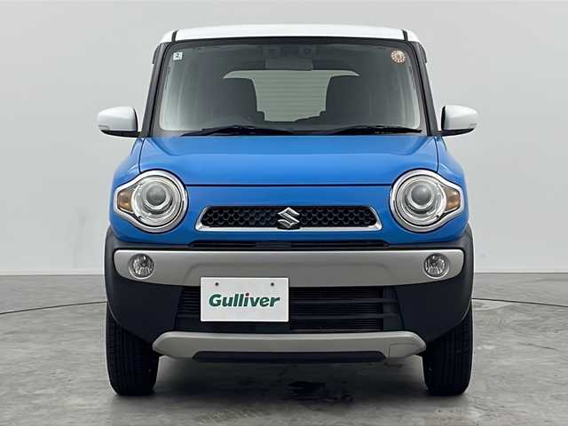 スズキ ハスラー X 三重県 2016(平28)年 7.5万km サマーブルーM 禁煙車/純正ナビ/・フルセグ/Bluetooth/iPod/USB/CD/DVD/AM/FM/衝突被害軽減ブレーキ/レーンキープアシスト/前席シートヒーター/バックカメラ/オートライト/ステアリングスイッチ/電動格納ミラー/ウィンカーミラー/純正15インチアルミホイール