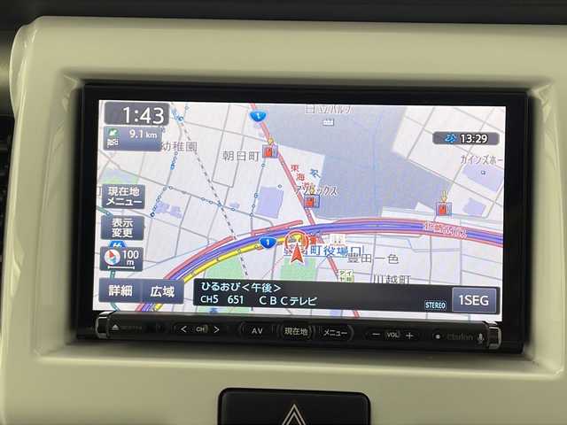 スズキ ハスラー X 三重県 2016(平28)年 7.5万km サマーブルーM 禁煙車/純正ナビ/・フルセグ/Bluetooth/iPod/USB/CD/DVD/AM/FM/衝突被害軽減ブレーキ/レーンキープアシスト/前席シートヒーター/バックカメラ/オートライト/ステアリングスイッチ/電動格納ミラー/ウィンカーミラー/純正15インチアルミホイール