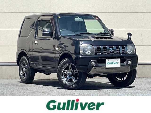 スズキ ジムニー ランドベンチャー 茨城県 2014(平26)年 9.5万km ブルーイッシュブラックパール3 ４WD/背面タイヤ/AW純正/社外ナビ/ワンセグテレビ/ハロゲンヘッドライト/リモコンキー/スペアキー/シートヒーター/ミラーヒーター/ハーフレザーシート/パワステ/パワーウィンドウ/ABS/ETC