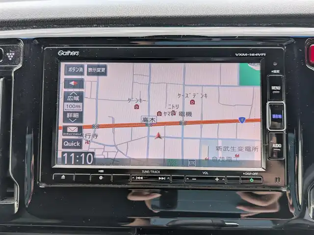 ホンダ Ｎ ＷＧＮ カスタム G SSパッケージ 福井県 2017(平29)年 8.7万km クリスタルブラックパール ワンオーナー車/純正14インチAW/４WD/前方ドライブレコーダー/クルーズコントロール/バックカメラ/衝突被害軽減システム/シートヒーター/Fフォグ/ホンダ純正メモリナビ（CD/DVD/BT/USB/AUX/iPod）/フルセグテレビ/横滑り防止装置/盗難防止装置/電格ミラー/ETC/アイドリングストップ/ダブル＋サイドエアバッグ/カーテンエアバッグ/純正フロアマット/スマートキー