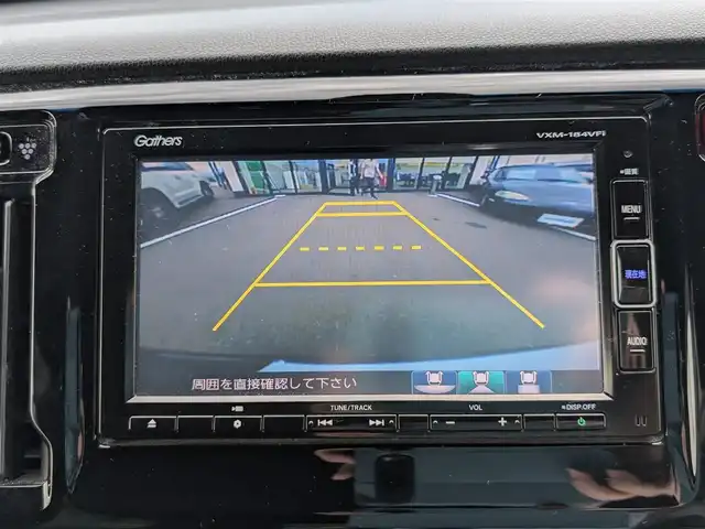 ホンダ Ｎ ＷＧＮ カスタム G SSパッケージ 福井県 2017(平29)年 8.7万km クリスタルブラックパール ワンオーナー車/純正14インチAW/４WD/前方ドライブレコーダー/クルーズコントロール/バックカメラ/衝突被害軽減システム/シートヒーター/Fフォグ/ホンダ純正メモリナビ（CD/DVD/BT/USB/AUX/iPod）/フルセグテレビ/横滑り防止装置/盗難防止装置/電格ミラー/ETC/アイドリングストップ/ダブル＋サイドエアバッグ/カーテンエアバッグ/純正フロアマット/スマートキー
