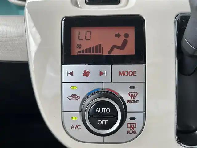 ダイハツ ムーヴ キャンバス X メイクアップ リミテッド SAⅢ 岡山県 2021(令3)年 2.8万km パールホワイトⅢ/ファインミントメタリック 2トーン ワンオーナー/純正ナビ　NMZK-W71D/フルセグTV、CD、DVD、Bluetooth、AM、FM/ETC/前方ドライブレコーダー/全方位カメラ/純正フロアマット/オートライトハイビーム/プリクラッシュ/USBチャージャー/スマートキー/プッシュスタート/スマートアシスト