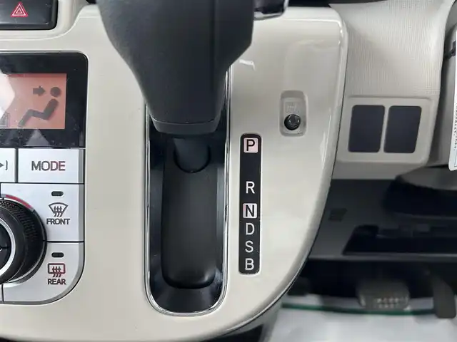 ダイハツ ムーヴ キャンバス X メイクアップ リミテッド SAⅢ 岡山県 2021(令3)年 2.8万km パールホワイトⅢ/ファインミントメタリック 2トーン ワンオーナー/純正ナビ　NMZK-W71D/フルセグTV、CD、DVD、Bluetooth、AM、FM/ETC/前方ドライブレコーダー/全方位カメラ/純正フロアマット/オートライトハイビーム/プリクラッシュ/USBチャージャー/スマートキー/プッシュスタート/スマートアシスト