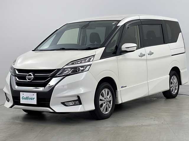 日産 セレナ ハイウェイスター プロパイロットED 道央・札幌 2016(平28)年 17.8万km ブリリアントホワイトパール ・4WD/・寒冷地仕様/・純正ナビ&BT&DVD&BD&USB/・両側パワースライドドア/・ハンズフリーオートスライドドア/・バックカメラ/・純正フリップダウンモニター/・プロパイロット/・アダプティブクルーズコントロール/・アイドリングストップ/・横滑り防止装置/・前席シートヒーター/・純正前方ドライブレコーダー/・純正ビルトインETC/・オートブレーキホールド/・純正フロアマット/・LEDヘッドライト/・オートライト/・スマートキー/・スペアキー