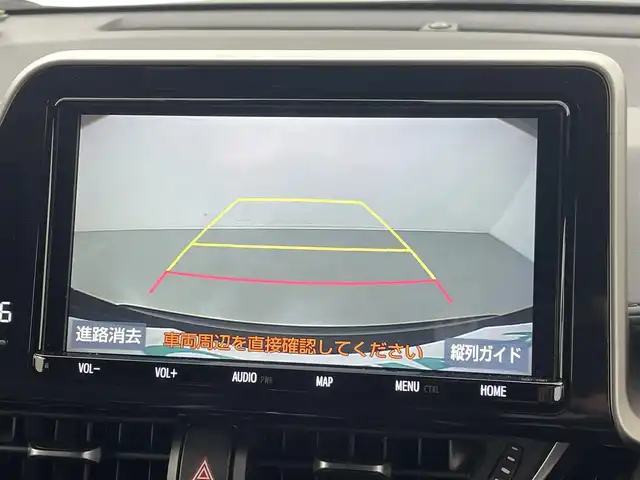トヨタ Ｃ－ＨＲ G－T モード ネロ 熊本県 2019(令1)年 6.8万km ブラックマイカ 純正ナビNSZT-Y68T（ＣＤ・ＤＶＤ・フルセグ・ＢＴ）/バックカメラ　/ビルトインＥＴＣ2.0　/純正前後ドライブレコーダー　/前席シートヒーター　/前後クリアランスソナー　/トヨタセーフティーセンス/・プリクラッシュセーフティ/・レーンキープアシスト/・アダブティブクルーズコントロール/・オートハイビーム/・ブラインドスポットモニター/ハーフレザーシート/純正フロアマット/純正１８インチAW/シーケンシャルウインカー/オートライト/LEDヘッドライト/フォグライト/スマートキー/プッシュスタート/スペアキー１本　